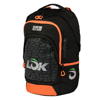 LOK - BACKPACK MAXX GEN 2 BLACK GREY ORANGE