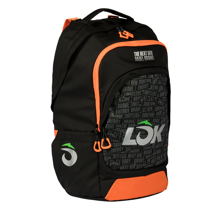 LOK - BACKPACK MAXX GEN 2 BLACK GREY ORANGE