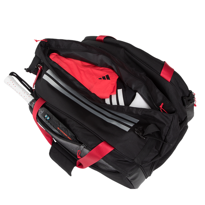 RACQUET BAG ADIDAS MULTIGAME BLACK/RED 3.4- ALE GALÁN