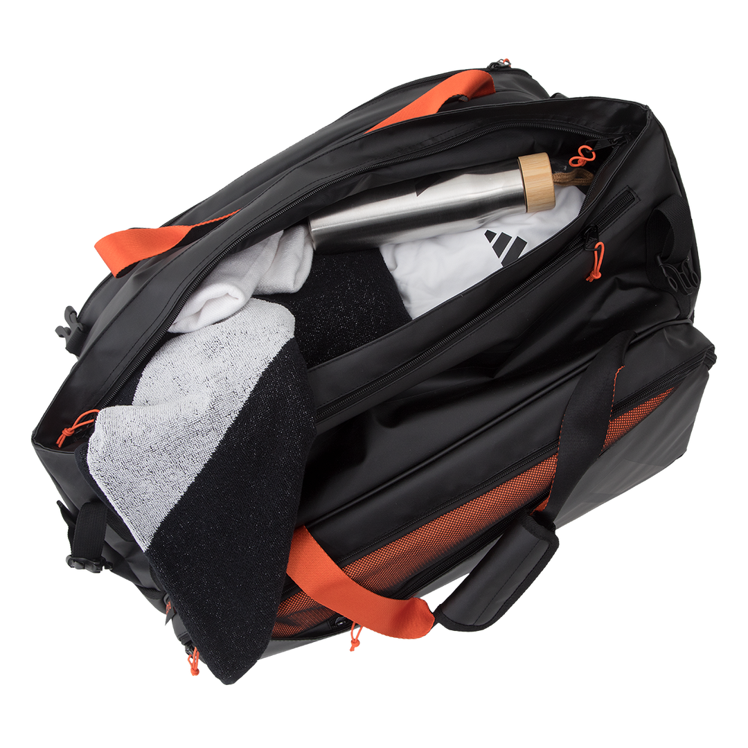 RACKET BAG ADIDAS MULTIGAME BLACK/ORANGE 3.4