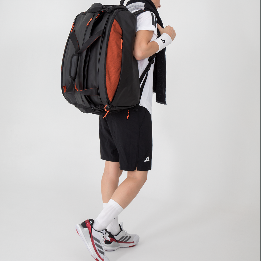 RACKET BAG ADIDAS MULTIGAME BLACK/ORANGE 3.4