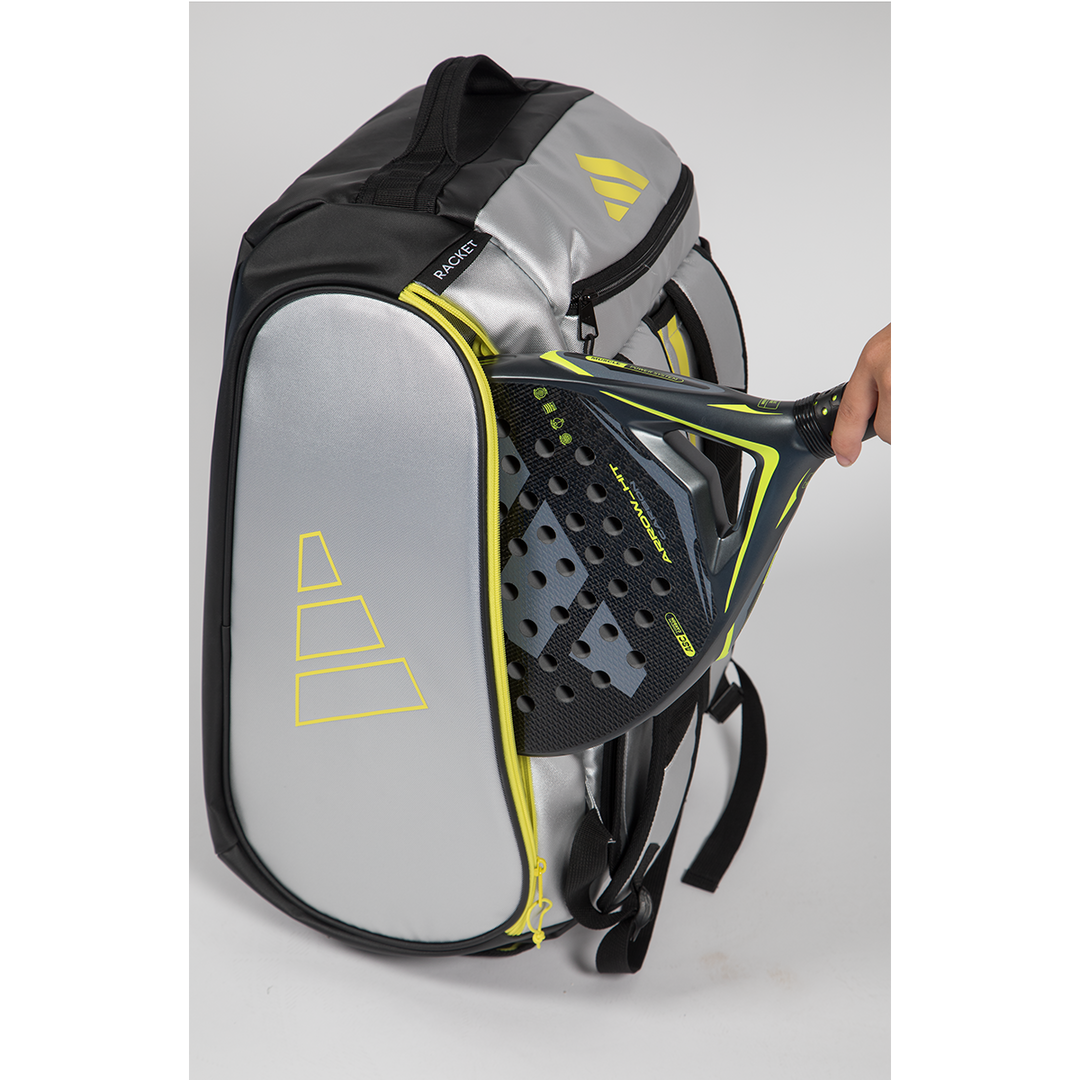 PRO TOUR SILVER GREY RACQUET BAG 2026