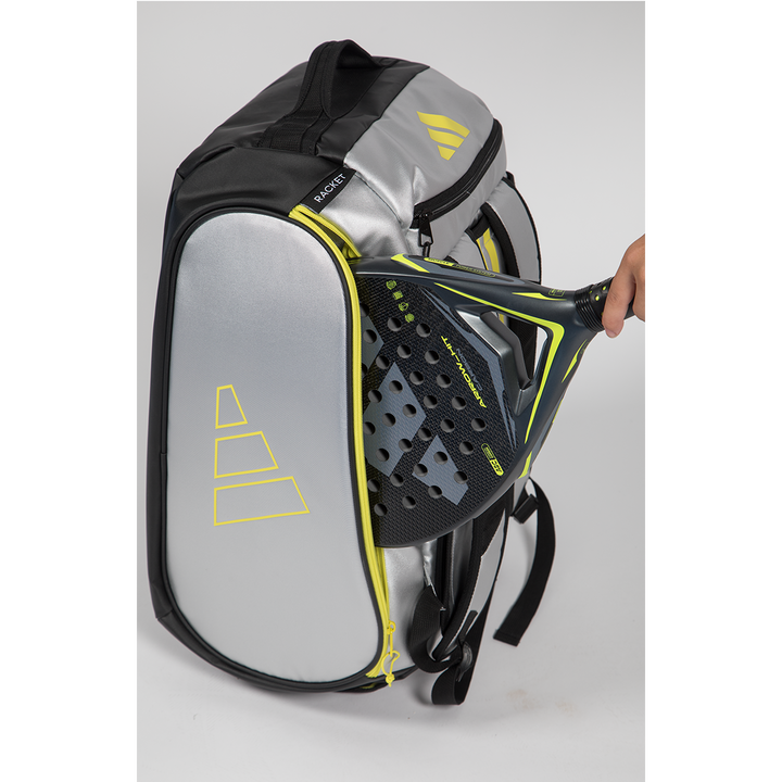 PRO TOUR SILVER GREY RACQUET BAG 2026