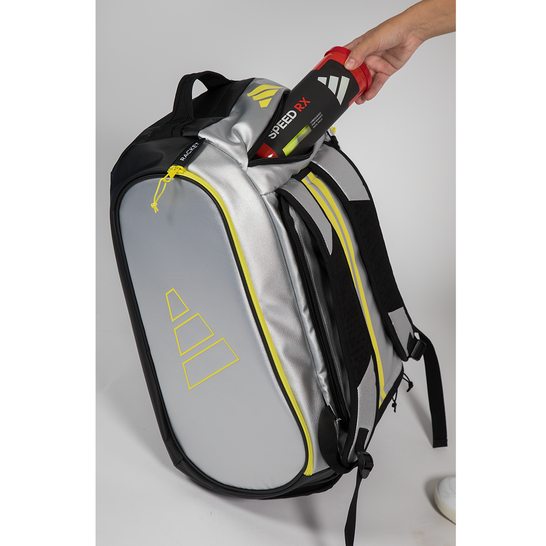 PRO TOUR SILVER GREY RACQUET BAG 2026