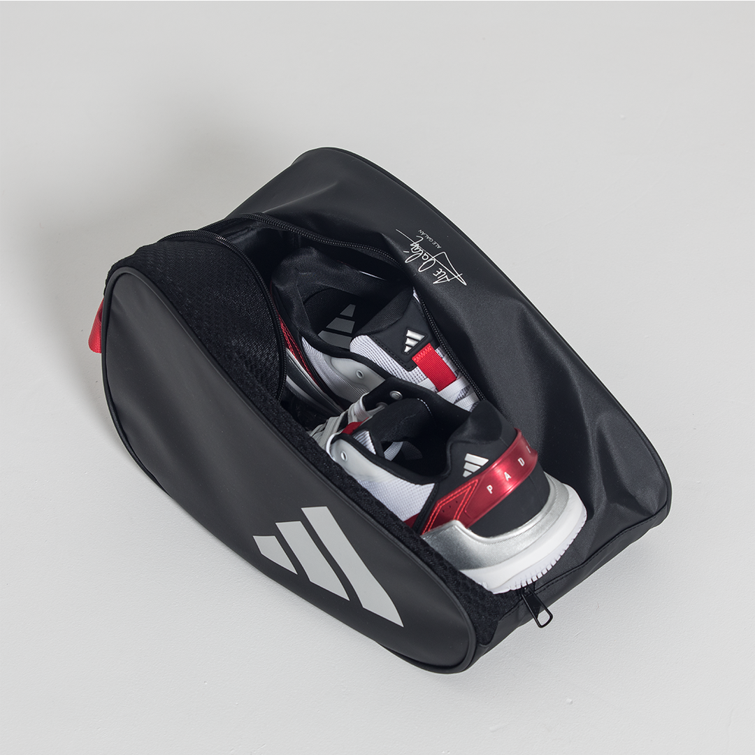 SHOE BAG ADIDAS BLACK/RED 3.4-ALE GALÁN